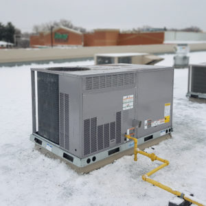 A new HVAC unit from Buchanan & Hall
